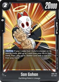 Son Gohan - Saiyan's Pride - Dragon Ball Super: Fusion World card