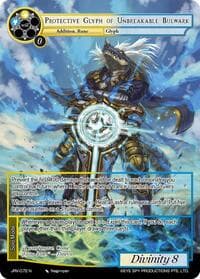 Protective Glyph of Unbreakable Bulwark - Journey to Ravidra - Force of Will card