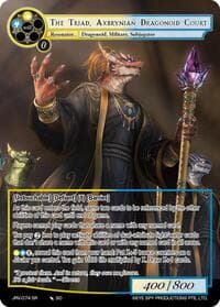 The Triad, Axbrynian Dragonoid Court - Journey to Ravidra - Force of Will card