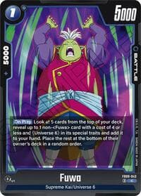 Fuwa - Saiyan's Pride - Dragon Ball Super: Fusion World card