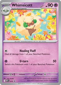 Whimsicott (Cosmos Holo) - ME: Mega Evolution Promo - Pokemon card