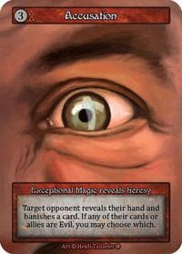 Accusation - Gothic - Sorcery: Contested Realm card