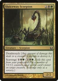 Sluiceway Scorpion - Return to Ravnica - Magic: The Gathering card