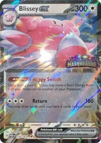 Blissey ex (Twilight Masquerade Stamped) - Miscellaneous Cards & Products - Pokemon card