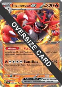 Incineroar ex - Jumbo Cards - Pokemon card