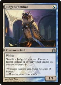 Judge's Familiar - Return to Ravnica - Magic: The Gathering card