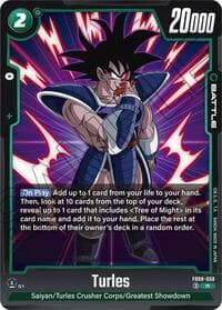 Turles - FB08-058 - Saiyan's Pride - Dragon Ball Super: Fusion World card