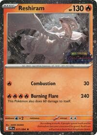 Reshiram (Phantasmal Flames Stamped) - Miscellaneous Cards & Products - Pokemon card