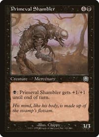 Primeval Shambler - Mercadian Masques - Magic: The Gathering card