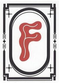 Letter Card - F - Secret Lair Countdown Kit - Magic: The Gathering card