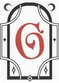 Letter Card - G - Secret Lair Countdown Kit - Magic: The Gathering card