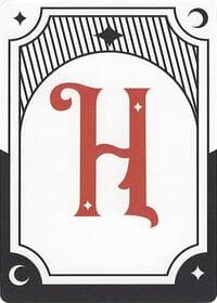 Letter Card - H - Secret Lair Countdown Kit - Magic: The Gathering card