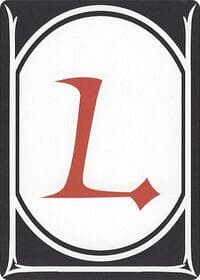 Letter Card - L - Secret Lair Countdown Kit - Magic: The Gathering card
