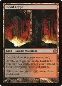 Blood Crypt - Return to Ravnica - Magic: The Gathering card