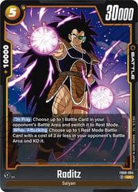 Raditz - FB08-094 - Saiyan's Pride - Dragon Ball Super: Fusion World card