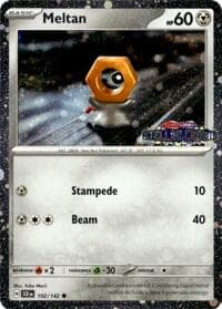 Meltan - 102/142 (Stellar Crown Stamped) - Miscellaneous Cards & Products - Pokemon card