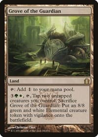 Grove of the Guardian - Return to Ravnica - Magic: The Gathering card