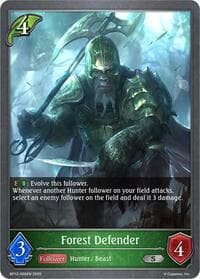 Forest Defender - BP12: Worldreaver’s Descent - Shadowverse: Evolve card