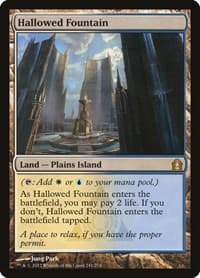 Hallowed Fountain - Return to Ravnica - Magic: The Gathering card