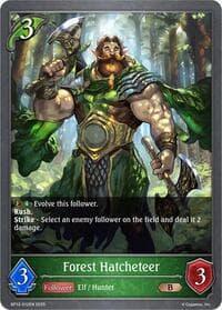 Forest Hatcheteer - BP12: Worldreaver’s Descent - Shadowverse: Evolve card