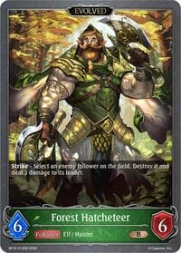 Forest Hatcheteer (Evolved) - BP12: Worldreaver’s Descent - Shadowverse: Evolve card