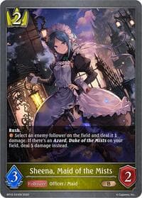 Sheena, Maid of the Mists - BP12: Worldreaver’s Descent - Shadowverse: Evolve card