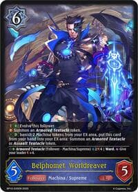 Belphomet, Worldreaver - BP12: Worldreaver’s Descent - Shadowverse: Evolve card