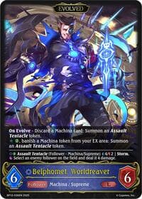 Belphomet, Worldreaver (Evolved) - BP12: Worldreaver’s Descent - Shadowverse: Evolve card