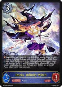 Daria, Infinity Witch - BP12: Worldreaver’s Descent - Shadowverse: Evolve card