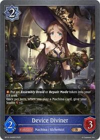 Device Diviner - BP12: Worldreaver’s Descent - Shadowverse: Evolve card