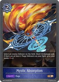Mystic Absorption - BP12: Worldreaver’s Descent - Shadowverse: Evolve card