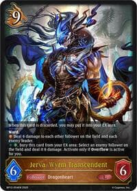 Jerva, Wyrm Transcendent - BP12: Worldreaver’s Descent - Shadowverse: Evolve card