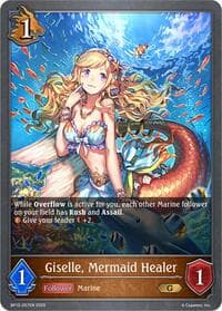 Giselle, Mermaid Healer - BP12: Worldreaver’s Descent - Shadowverse: Evolve card