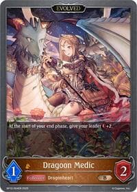 Dragoon Medic (Evolved) - BP12: Worldreaver’s Descent - Shadowverse: Evolve card