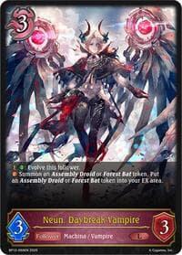 Neun, Daybreak Vampire - BP12: Worldreaver’s Descent - Shadowverse: Evolve card