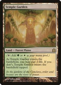 Temple Garden - Return to Ravnica - Magic: The Gathering card