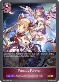 Friends Forever - BP12: Worldreaver’s Descent - Shadowverse: Evolve card