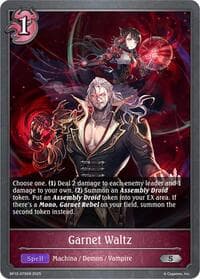 Garnet Waltz - BP12: Worldreaver’s Descent - Shadowverse: Evolve card