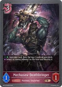 Mechasaw Deathbringer - BP12: Worldreaver’s Descent - Shadowverse: Evolve card