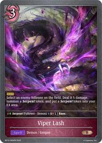 Viper Lash - BP12: Worldreaver’s Descent - Shadowverse: Evolve card