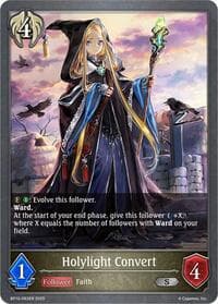 Holylight Convert - BP12: Worldreaver’s Descent - Shadowverse: Evolve card