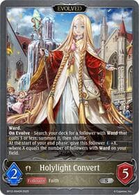 Holylight Convert (Evolved) - BP12: Worldreaver’s Descent - Shadowverse: Evolve card