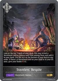Travelers' Respite - BP12: Worldreaver’s Descent - Shadowverse: Evolve card