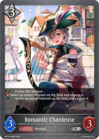 Romantic Chanteuse - BP12: Worldreaver’s Descent - Shadowverse: Evolve card