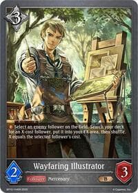Wayfaring Illustrator - BP12: Worldreaver’s Descent - Shadowverse: Evolve card