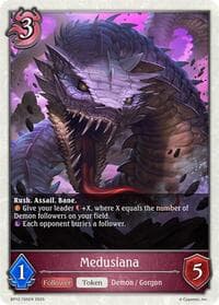 Medusiana - BP12: Worldreaver’s Descent - Shadowverse: Evolve card