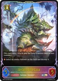 Awakened Gaia (SL) - BP12: Worldreaver’s Descent - Shadowverse: Evolve card