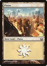 Plains (254) - Return to Ravnica - Magic: The Gathering card