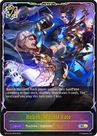 Rebel Against Fate (SL) - BP12: Worldreaver’s Descent - Shadowverse: Evolve card