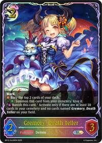 Gremory, Death Teller (SL) - BP12: Worldreaver’s Descent - Shadowverse: Evolve card